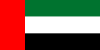 Bandera de Emiratos Árabes Unidos